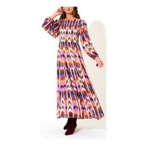 Oliphant Milano Smocked Long Sleeve Blouson Fall Maxi Midi Dress Tuckernuck